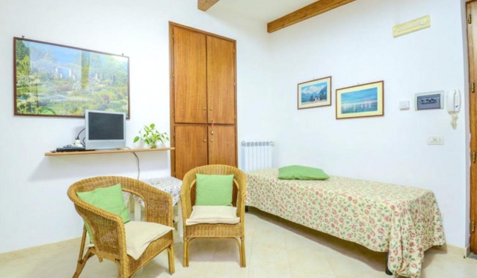 One bedroom appartement with sea view enclosed garden and wifi at Sorrento 1 km away from the beach