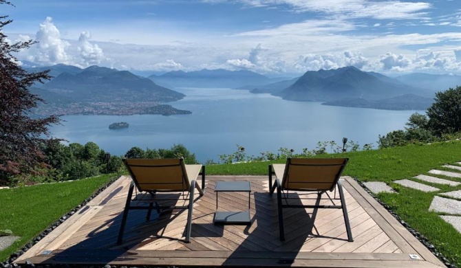 Private Luxury Spa & Silence Retreat with Spectacular View over the Lake Maggiore