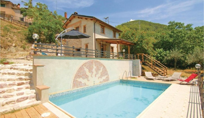 Amazing home in Stroncone Terni TR with 1 Bedrooms, WiFi and Outdoor swimming pool