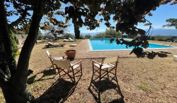 8 guests - Huge manor close to Spoleto - Private swimming pool