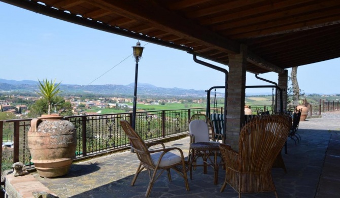 3 bedrooms appartement with shared pool furnished garden and wifi at Torgiano