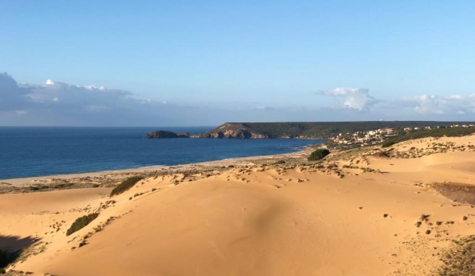 Torre dei Corsari mit Aussicht auf Meer und Dune